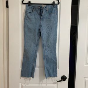 Everlane Kick crop Jeans - raw edge